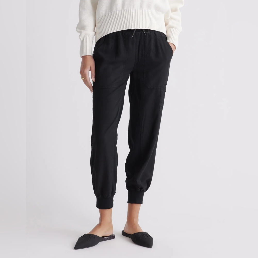 Vintage Wash Tencel Utility Jogger